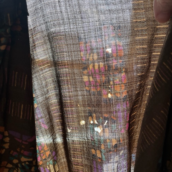 Vintage Jacket and Skirt Set Brown Patterned Academia Nerd Poetcore - Picture 10 of 12